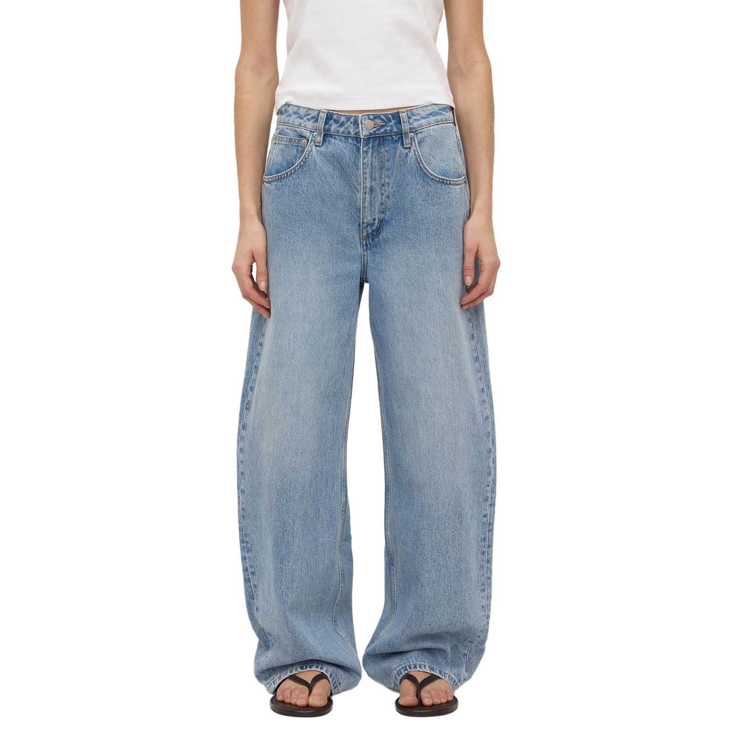 Assembly Label Low Curve Mid Rise Jean Indigo Fade